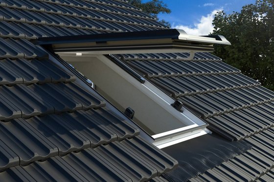 Dachfenster mit Klapp- und Schwingfunktion