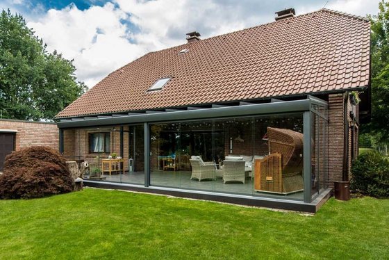 Terrassendach für wettergeschützten Außenbereich